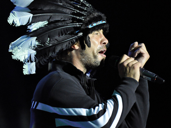 Paléo Festival 2010, Nyon: Jamiroquai, July 23, Grande Scène.