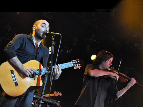 Paléo Festival 2010, Nyon: Da Silva, July 24, Chapiteau.