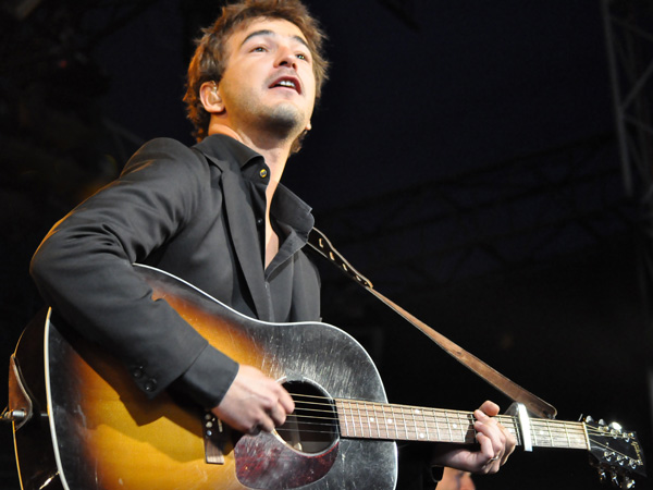 Paléo Festival 2010, Nyon: Renan Luce, July 25, Chapiteau.