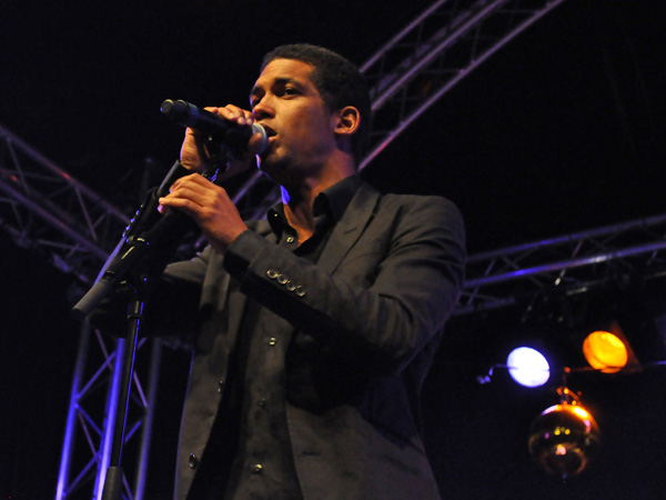 Montreux Jazz Festival 2011: Grand Mother's Funck feat. MC Akil (funk and hip-hop from Switzerland), July 1, Music in the Park, Parc Vernex.