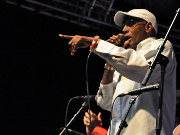 Montreux Jazz Festival 2011: Los Guasoneros (salsa from Cuba), July 1, Music in the Park, Parc Vernex.