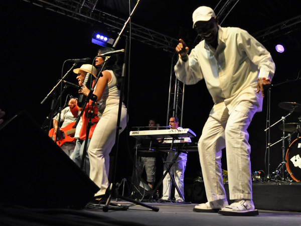 Montreux Jazz Festival 2011: Los Guasoneros (salsa from Cuba), July 1, Music in the Park, Parc Vernex.