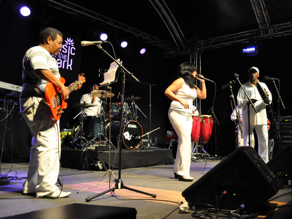 Montreux Jazz Festival 2011: Los Guasoneros (salsa from Cuba), July 1, Music in the Park, Parc Vernex.