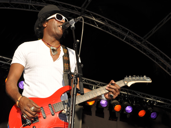 Montreux Jazz Festival 2011: Ladell McLin (blues from Chicago), July 2, Music in the Park, Parc Vernex.