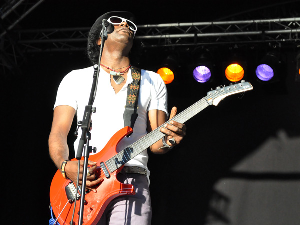 Montreux Jazz Festival 2011: Ladell McLin (blues from Chicago), July 2, Music in the Park, Parc Vernex.