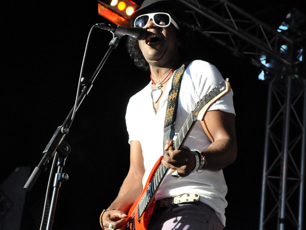 Montreux Jazz Festival 2011: Ladell McLin (blues from Chicago), July 2, Music in the Park, Parc Vernex.