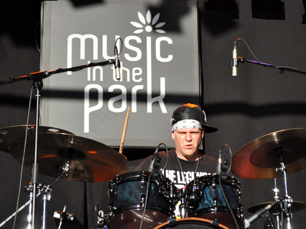 Montreux Jazz Festival 2011: Ladell McLin (blues from Chicago), July 2, Music in the Park, Parc Vernex.