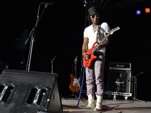 Montreux Jazz Festival 2011: Ladell McLin (blues from Chicago), July 2, Music in the Park, Parc Vernex.