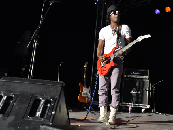 Montreux Jazz Festival 2011: Ladell McLin (blues from Chicago), July 2, Music in the Park, Parc Vernex.