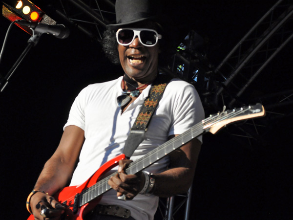 Montreux Jazz Festival 2011: Ladell McLin (blues from Chicago), July 2, Music in the Park, Parc Vernex.