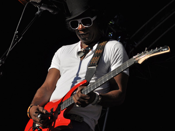 Montreux Jazz Festival 2011: Ladell McLin (blues from Chicago), July 2, Music in the Park, Parc Vernex.