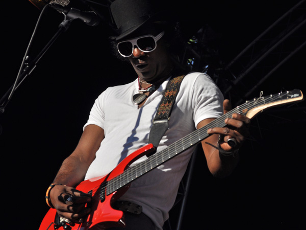 Montreux Jazz Festival 2011: Ladell McLin (blues from Chicago), July 2, Music in the Park, Parc Vernex.