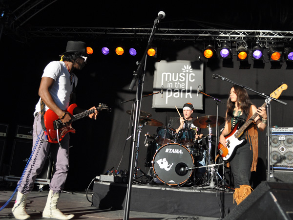 Montreux Jazz Festival 2011: Ladell McLin (blues from Chicago), July 2, Music in the Park, Parc Vernex.