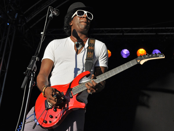 Montreux Jazz Festival 2011: Ladell McLin (blues from Chicago), July 2, Music in the Park, Parc Vernex.