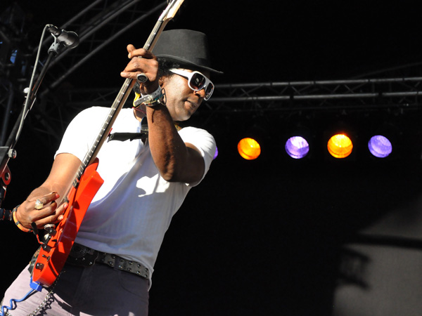 Montreux Jazz Festival 2011: Ladell McLin (blues from Chicago), July 2, Music in the Park, Parc Vernex.