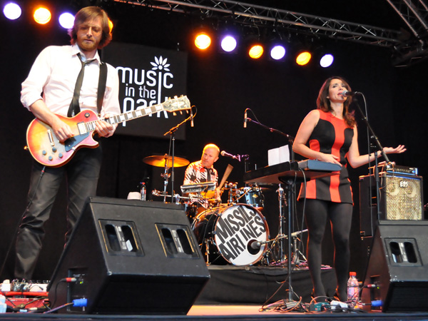 Montreux Jazz Festival 2011: Missils Airlines (indie rock from France), July 2, Music in the Park, Parc Vernex.