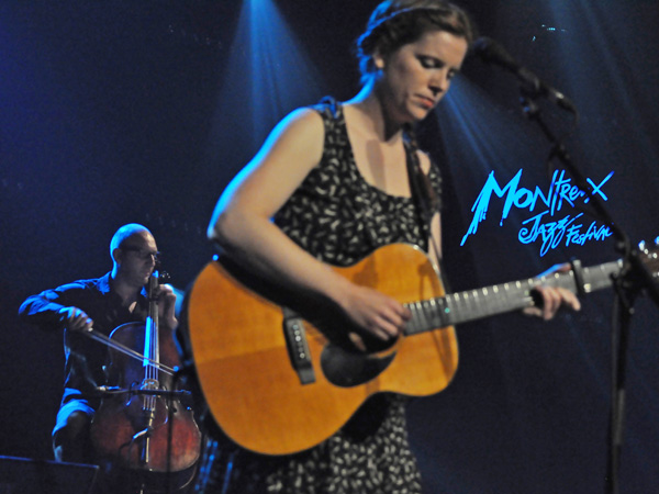 Montreux Jazz Festival 2011: Olivia Pedroli, July 5, Miles Davis Hall. Feat. Fauve (progr, voc), Stéphane Blok (piano, voc), Denis Corboz (tpt) and Jean-François Assy (cello).