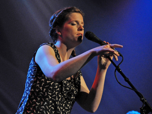 Montreux Jazz Festival 2011: Olivia Pedroli, July 5, Miles Davis Hall. Feat. Fauve (progr, voc), Stéphane Blok (piano, voc), Denis Corboz (tpt) and Jean-François Assy (cello).