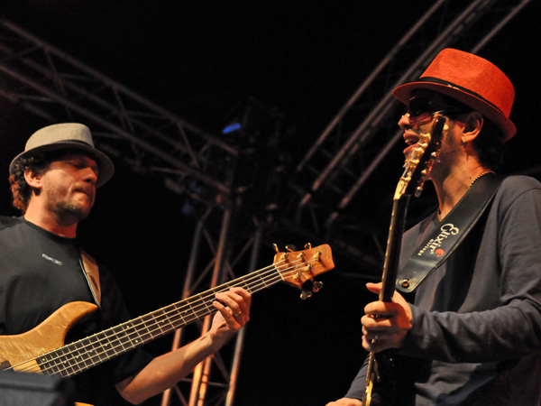 Montreux Jazz Festival 2011: André Rio feat. Paulinho Leite (Brazil, carnival & forró from Pernambuco), July 9, Music in the Park (Parc Vernex).