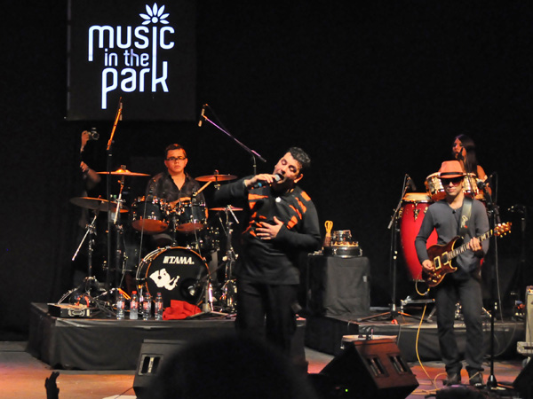 Montreux Jazz Festival 2011: André Rio feat. Paulinho Leite (Brazil, carnival & forró from Pernambuco), July 9, Music in the Park (Parc Vernex).