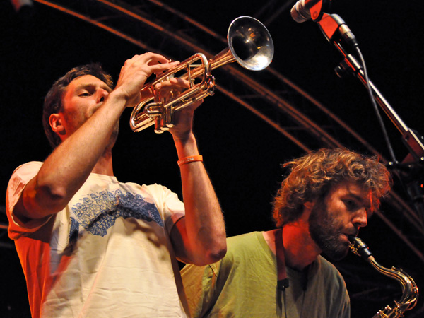 Montreux Jazz Festival 2011: Todos Destinos (ska-punk from Romont, Switzerland), July 10, Music in the Park (Parc Vernex).