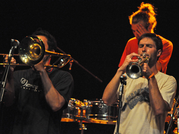 Montreux Jazz Festival 2011: Todos Destinos (ska-punk from Romont, Switzerland), July 10, Music in the Park (Parc Vernex).