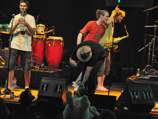 Montreux Jazz Festival 2011: Todos Destinos (ska-punk from Romont, Switzerland), July 10, Music in the Park (Parc Vernex).