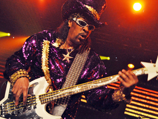 Montreux Jazz Festival 2011: Bootsy Collins, July 16, Miles Davis Hall.