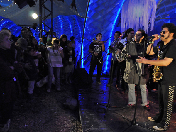 Paléo Festival 2011, Nyon: Los de Abajo, July 21, petite scène du Village du Monde.