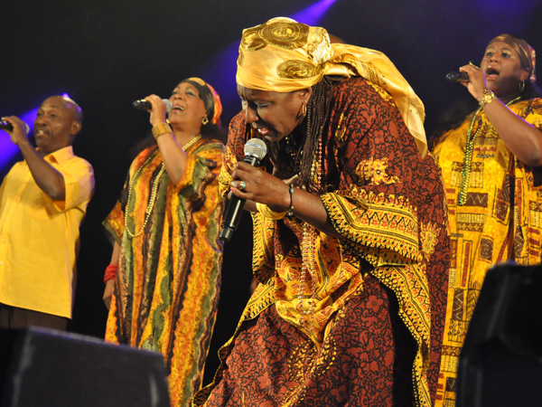 Paléo Festival 2011, Nyon: The Creole Choir of Cuba, July 22, Dôme.