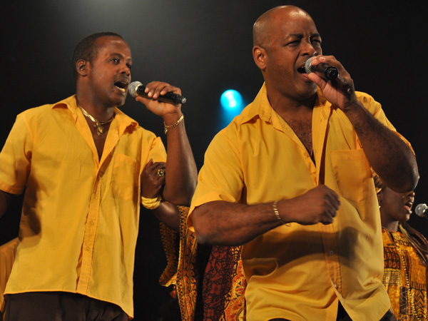 Paléo Festival 2011, Nyon: The Creole Choir of Cuba, July 22, Dôme.