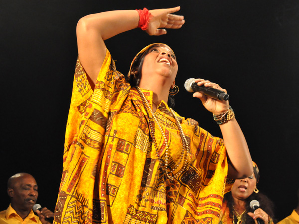 Paléo Festival 2011, Nyon: The Creole Choir of Cuba, July 22, Dôme.