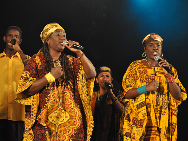 Paléo Festival 2011, Nyon: The Creole Choir of Cuba, July 22, Dôme.