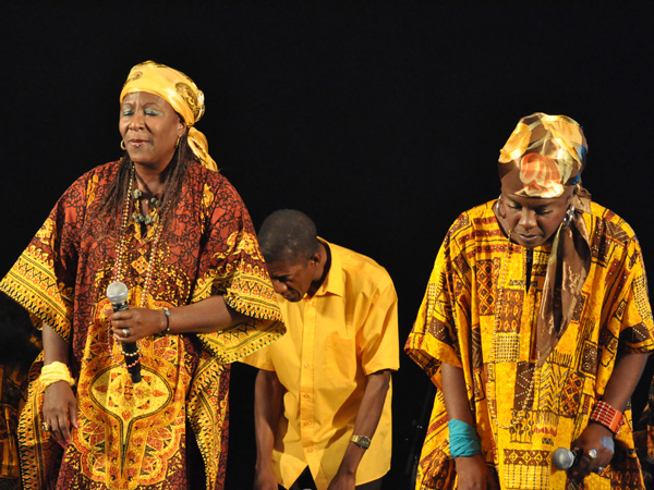 Paléo Festival 2011, Nyon: The Creole Choir of Cuba, July 22, Dôme.