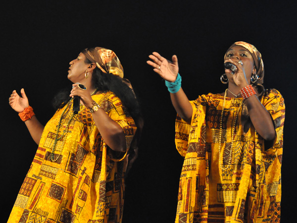 Paléo Festival 2011, Nyon: The Creole Choir of Cuba, July 22, Dôme.