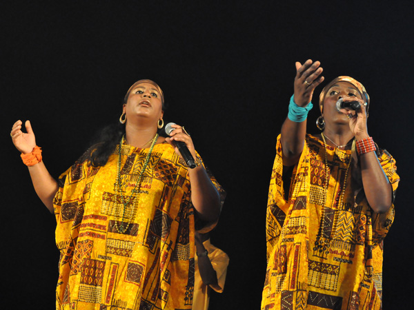 Paléo Festival 2011, Nyon: The Creole Choir of Cuba, July 22, Dôme.