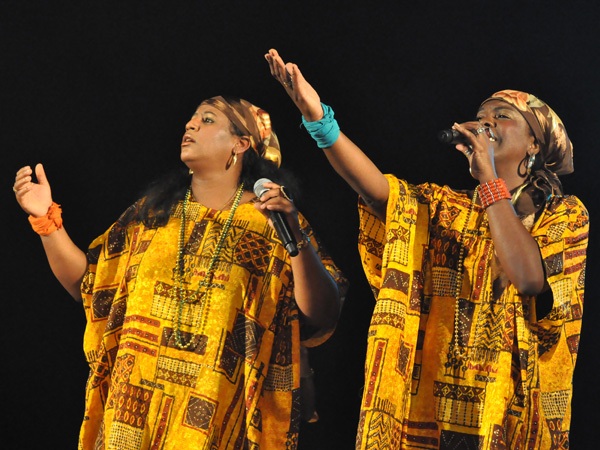 Paléo Festival 2011, Nyon: The Creole Choir of Cuba, July 22, Dôme.