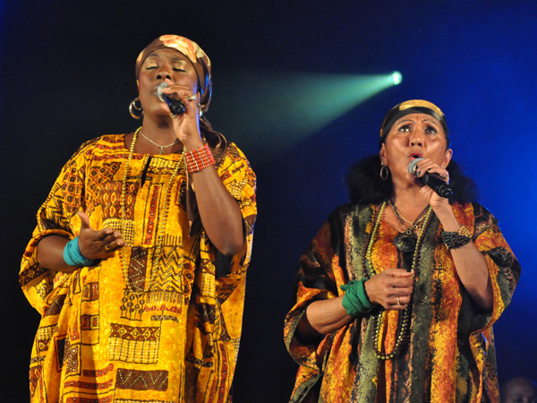 Paléo Festival 2011, Nyon: The Creole Choir of Cuba, July 22, Dôme.