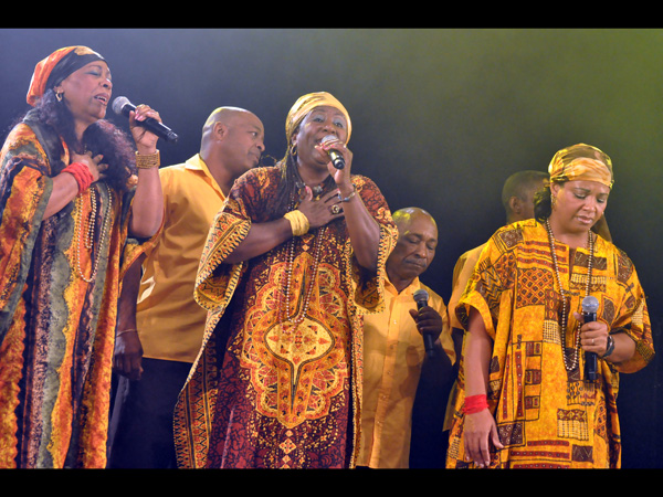 Paléo Festival 2011, Nyon: The Creole Choir of Cuba, July 22, Dôme.