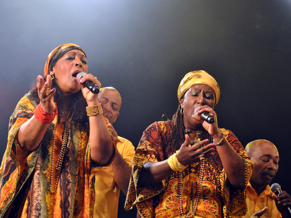 Paléo Festival 2011, Nyon: The Creole Choir of Cuba, July 22, Dôme.