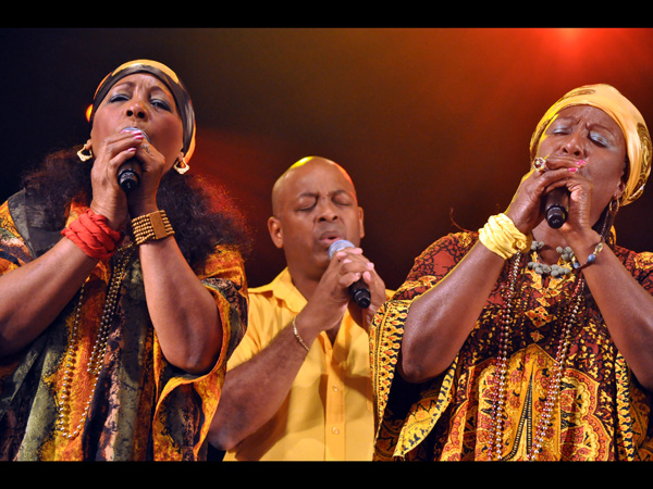 Paléo Festival 2011, Nyon: The Creole Choir of Cuba, July 22, Dôme.