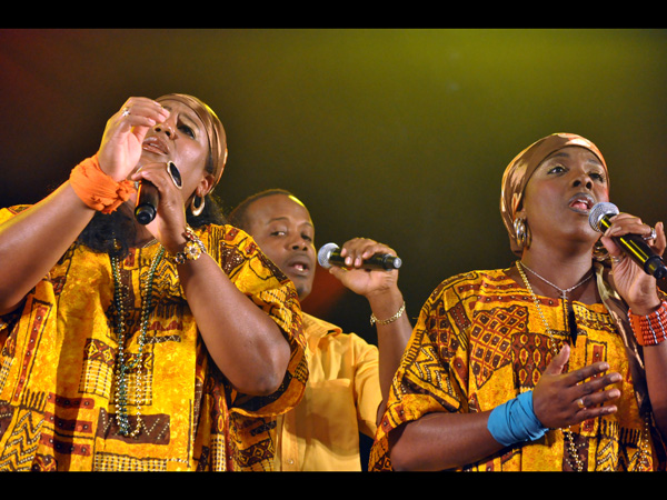 Paléo Festival 2011, Nyon: The Creole Choir of Cuba, July 22, Dôme.