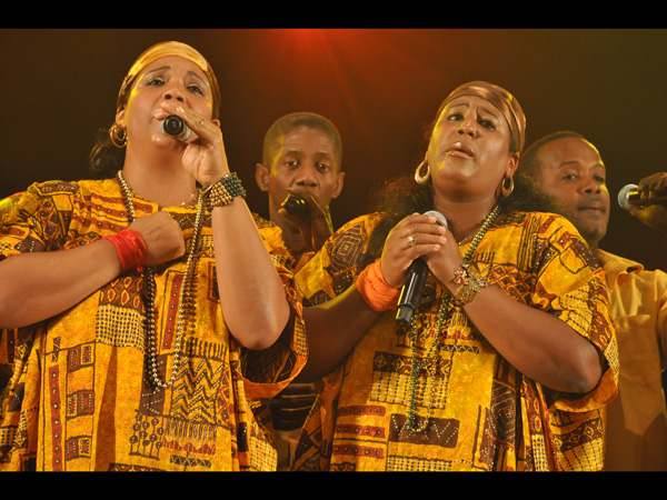 Paléo Festival 2011, Nyon: The Creole Choir of Cuba, July 22, Dôme.