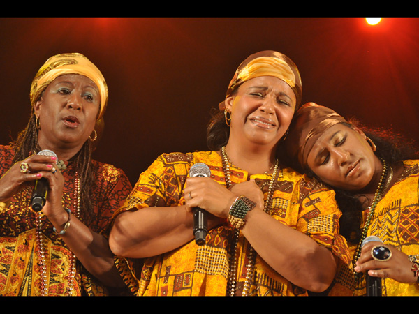 Paléo Festival 2011, Nyon: The Creole Choir of Cuba, July 22, Dôme.