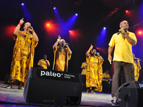 Paléo Festival 2011, Nyon: The Creole Choir of Cuba, July 22, Dôme.