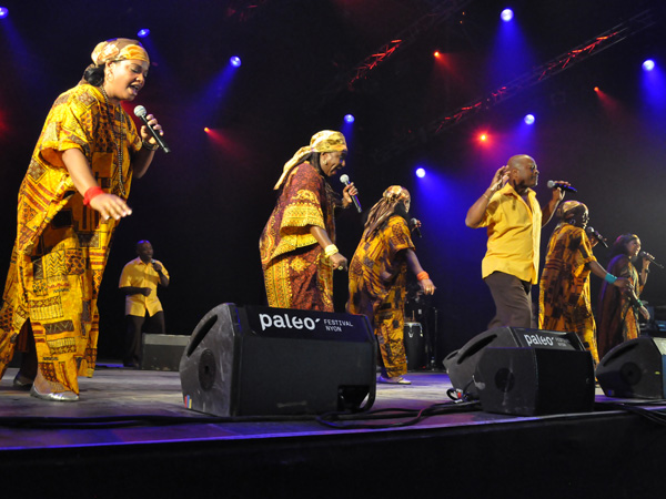 Paléo Festival 2011, Nyon: The Creole Choir of Cuba, July 22, Dôme.