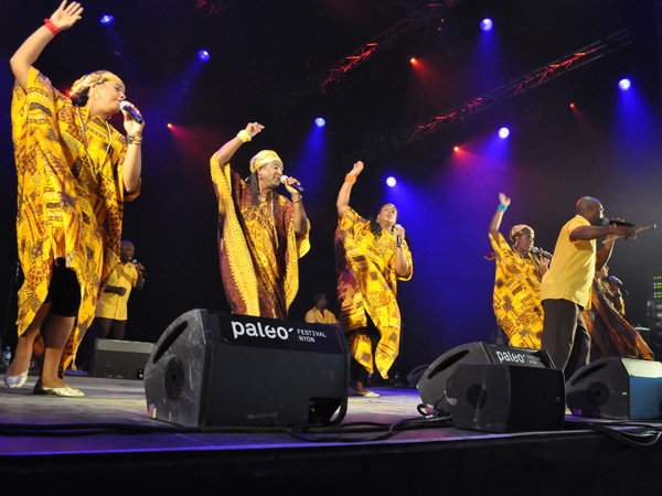 Paléo Festival 2011, Nyon: The Creole Choir of Cuba, July 22, Dôme.