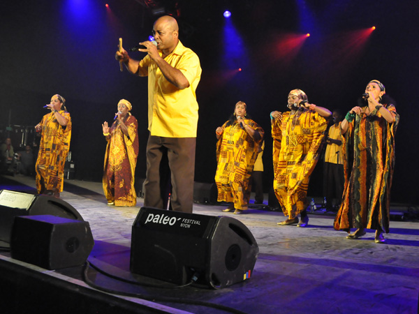 Paléo Festival 2011, Nyon: The Creole Choir of Cuba, July 22, Dôme.