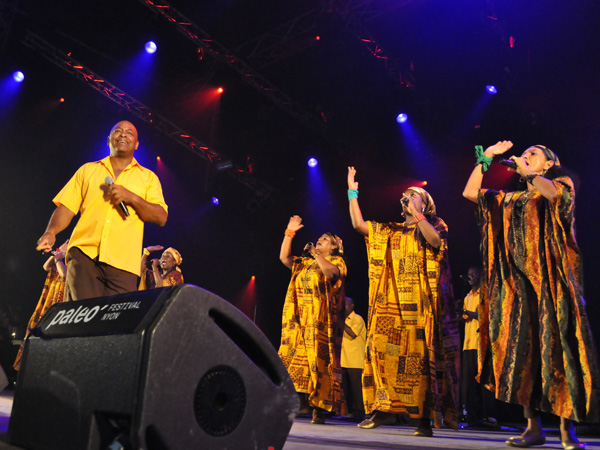 Paléo Festival 2011, Nyon: The Creole Choir of Cuba, July 22, Dôme.