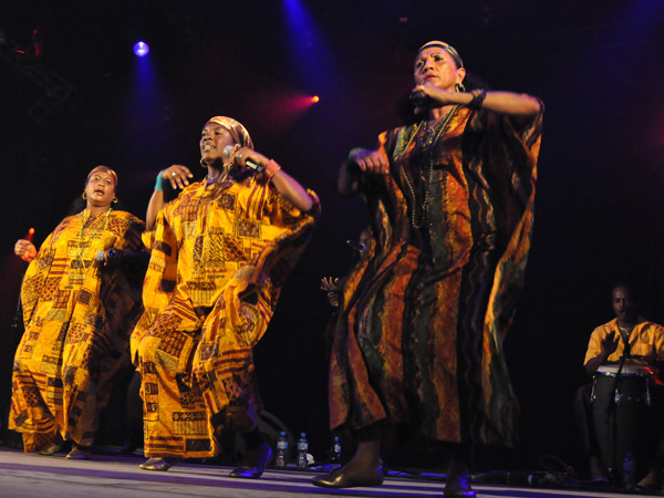 Paléo Festival 2011, Nyon: The Creole Choir of Cuba, July 22, Dôme.